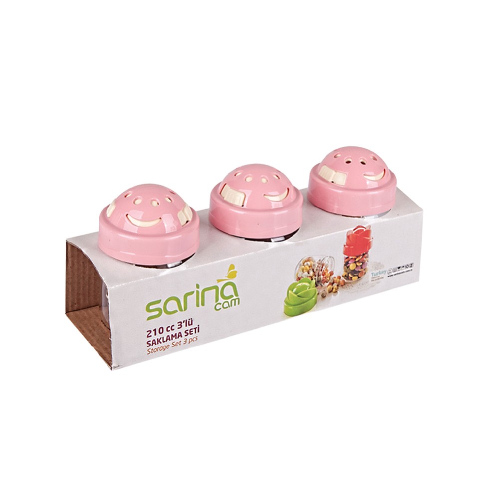 3 Pcs. Spice Jar Set (Sleeve Box)