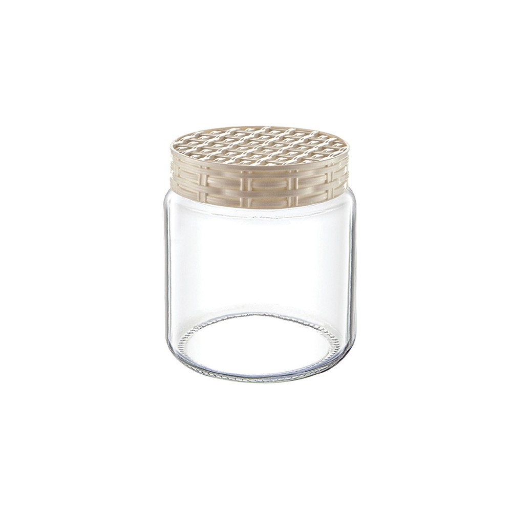 Straw Lid Jar