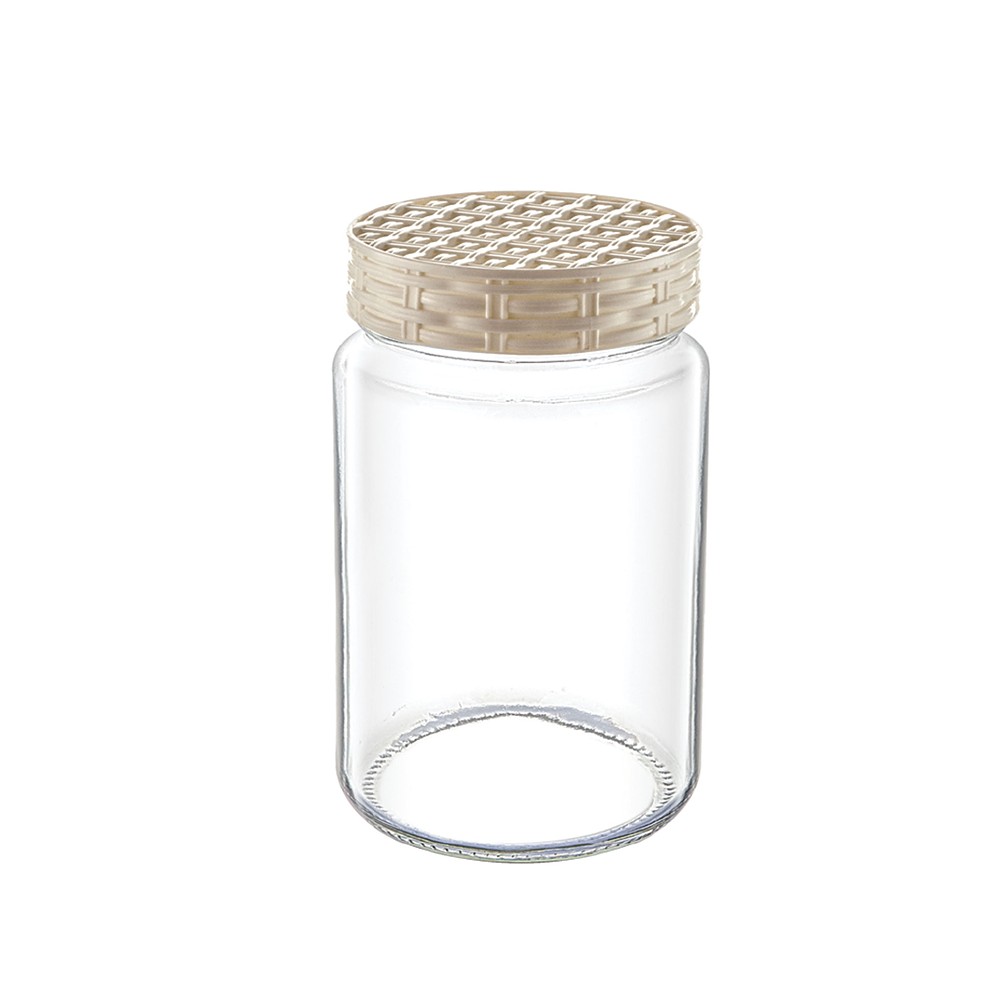 Straw Lid Jar