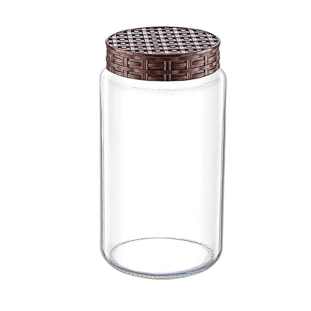 Straw Lid Jar