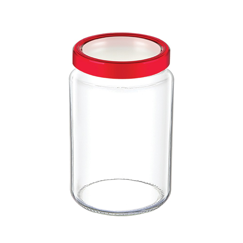 See Through Crystal Lid Jar