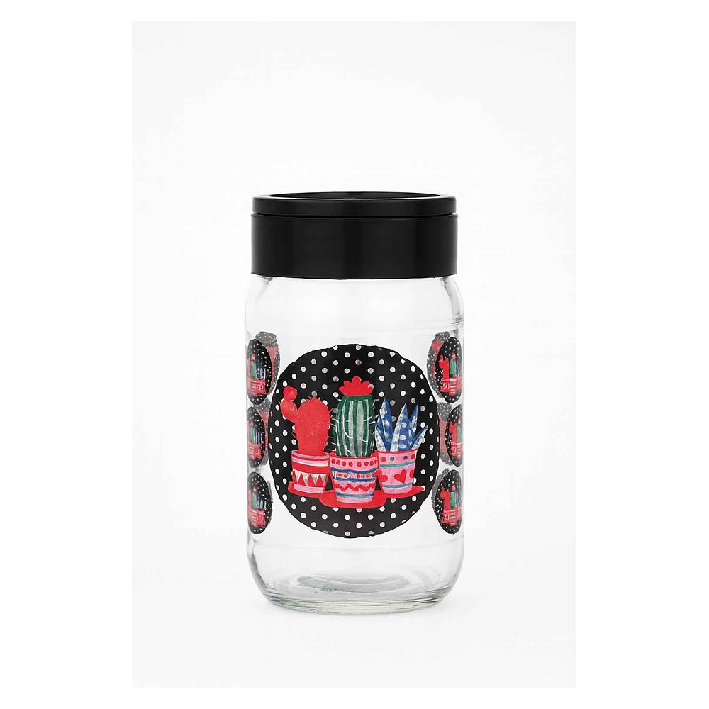 Vacuum Lid Patterned Jar