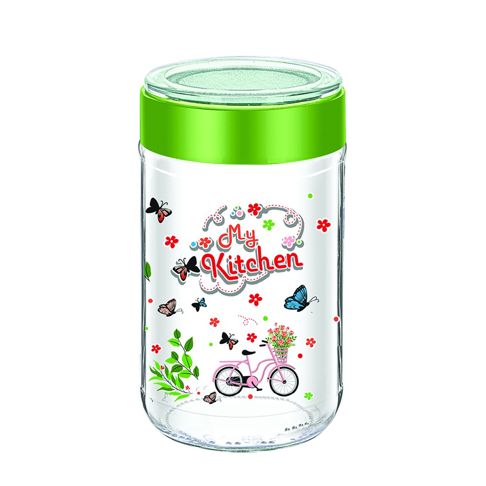 Vacuum Lid Patterned Jar